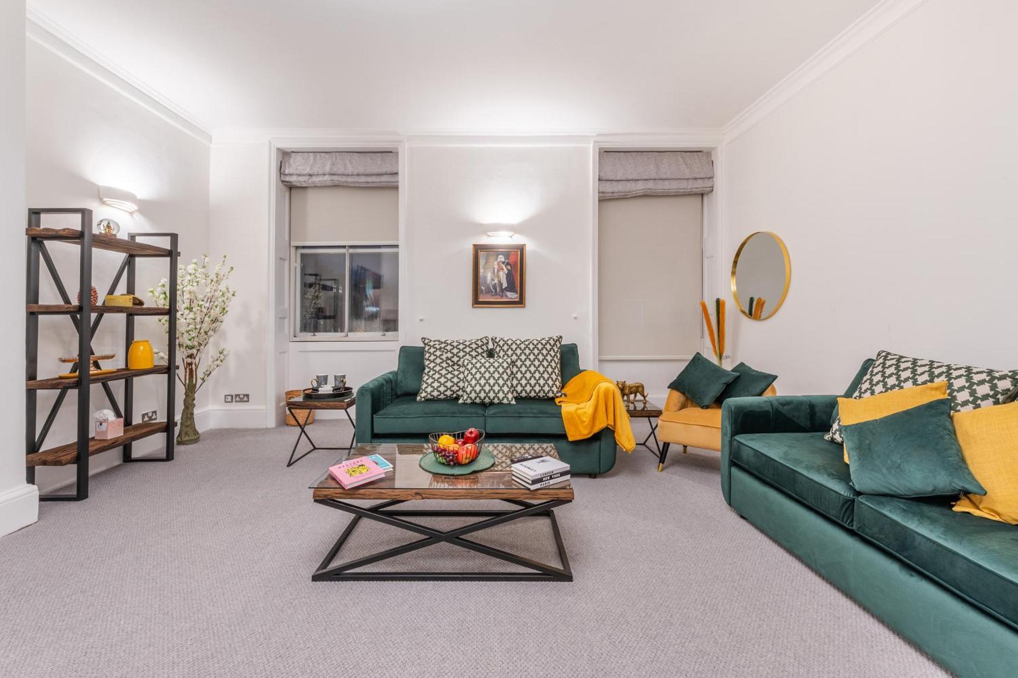 5h Modern Elegance 1-bedroom Living In Apartamento Londres